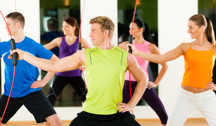 Using Rod Exercise Daily training for the deep muscles with the vibrating rod