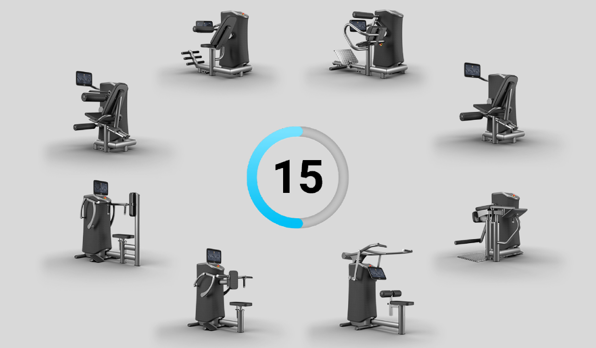 Fit in Rekordzeit: So funktioniert das EGYM-Zirkeltraining