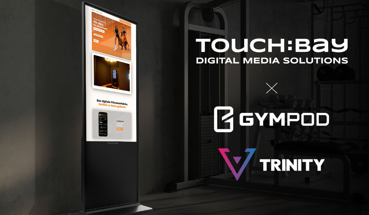 Digitale Studio-Kommunikation neu gedacht: TOUCH:BAY überzeugt bei GYMPOD-Testphase 
