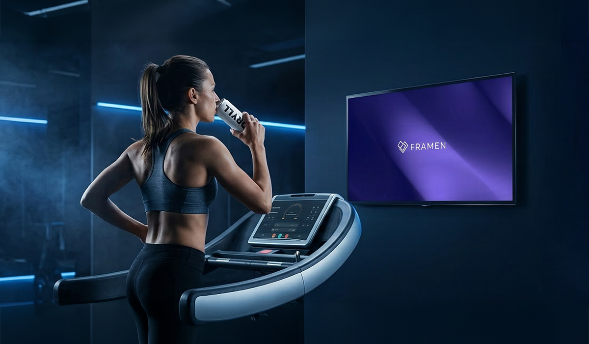 FRAMEN Gym-TV: Infokanal, Entertainment-Plattform und zusätzliche Einnahmequelle für Studios
