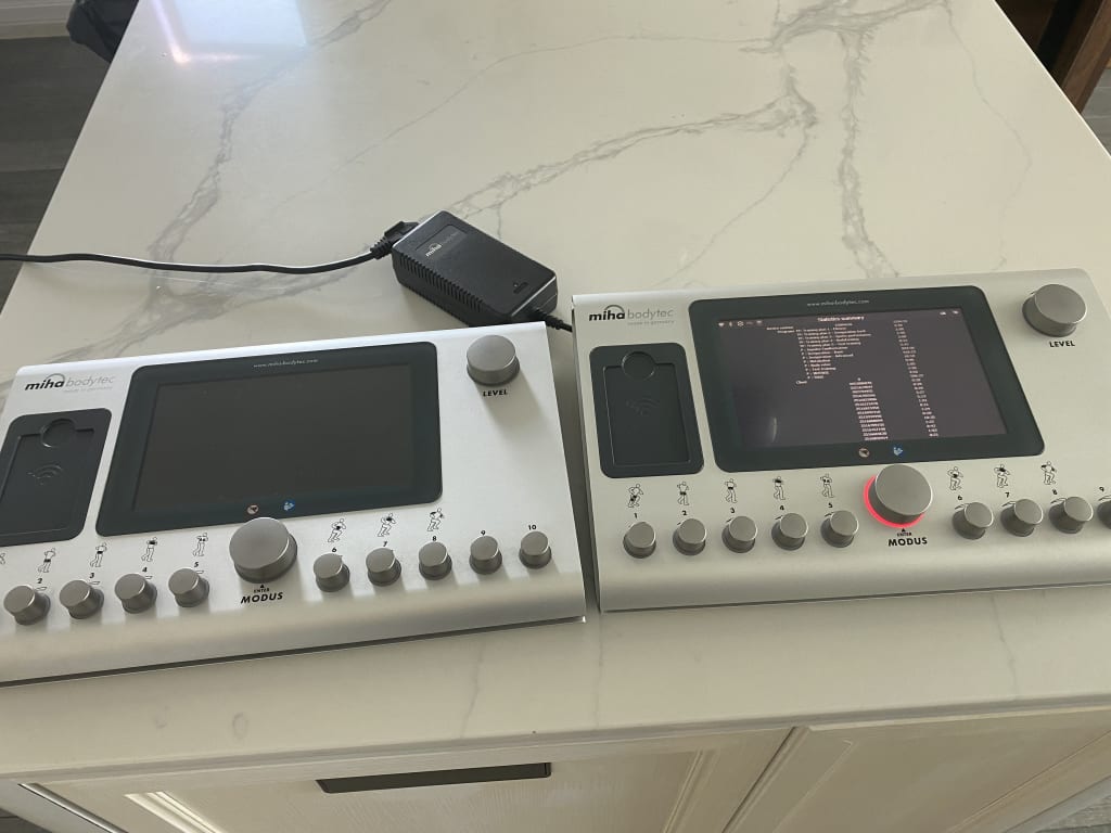 Inserat 2 x EMS machine set for sale