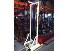 Panatta Cable Pull Cable Cross, Height-Adjustable, Freestanding 80kg, White, Used