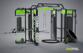 DHZ Fitness FREESTYLE TOWER E360G - Neues Fitness Rig mit Garantie (direkt vom Hersteller)