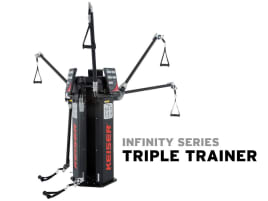 Keiser TRIPLE TRAINER - 3 stations, maximal intensity! - ideal for Functional Training - directly from the manufacturer!