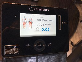 MILON Premium Kraft Ausdauer Zirkel Carbon hell inkl. CARE Software