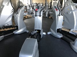 MILON strength endurance training circuit 12 machines BASIC aluminium brushed