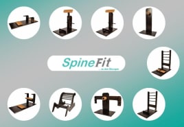 SpineFit flexibility circuit - 9 new machines directly from the manufacturer - powered by fle-xx