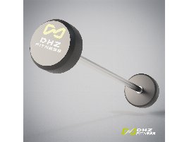 DHZ Fitness Langhantel gerade Gummi 25 kg - Direkt vom Hersteller