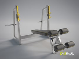 NEU: OLYMPIC DECLINE BENCH Evost II - DHZ Fitness Negative Schrägbank