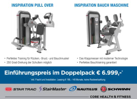 Special offer: INSPIRATION PULL OVER + INSPIRATION ABDOMINAL MACHINE - directly from the manufacturer!