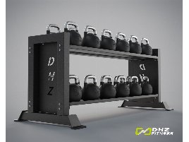 TOP DHZ Fitness Kettlebell Rack NEW - directly from the manufacturer