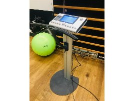 Miha Bodytec 2 Buisnesspaket Gerät, Ständer, Westen, Chipkarten zu verkaufen 404 Stunden Laufzeit !