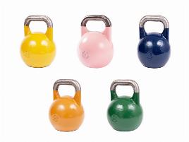 Gymstick Competition Kettlebell Set, 8 kg - 12 kg - 16 kg - 20 kg- 24 kg - 28 kg