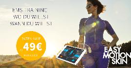 Easy Motion Skin® - EMS zu Hause - ohne Kabel ohne Wasser (ab 49€ im Monat)