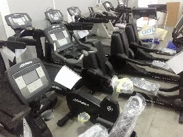 Life Fitness Recumbentbike Elevation Engage 95R - Generalüberholt ~ 0% Finanzierung für Studios