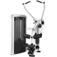 Life Fitness Insignia Series Pulldown - Diamond White Clear / Black Carbon Fiber