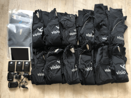 3 x Visionbody EMS system with 15 suits / new price over 25.000 €