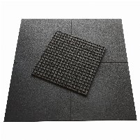 Stock clearance 30% discount - HOLD STRONG Fitness floor protection mats in 43 mm thickness with honeycomb system for noise and vibration reduction - from 200 sqm free shipping!
