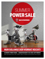 Schwinn AC™ + SC Power Bikes - Summer Sale - nur solange Vorrat reicht!
