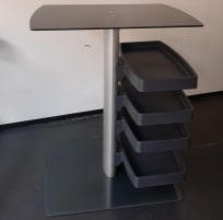 MIHA BODYTEC WORKING STATION (table) from miha with shelves