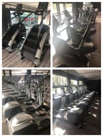 JNB Cardio Geräte (Laufbänder, Crosstrainer und Liegeräder) und 2 Stairmaster