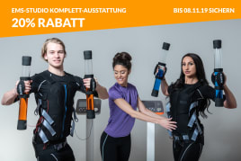*20% DISCOUNT* LEASING RATE: 385 EUR plus VAT Studio equipment: EMS Training System. Wireless EMS Training (wireless EMS), Avatar