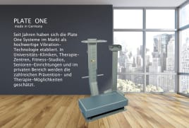 Vibrationsplatte PLATE ONE therapy Vorführsystem mit 2-Jahres Garantie