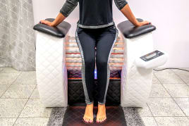 NEU Infrarot Rollenmassagegerät Rollenmassage mit Infrarot Massagegerät NEU Roll Massage Gerät
