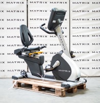 Matrix Fitness | R3x Recumbent Bike aus Studioauflösung | Iced Silver | 2017