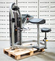Matrix Fitness | Aura Serie | Bizepsmaschine (G3-S40) aus Studioauflösung | Iced Silver | 2016