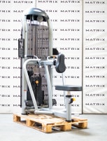 Matrix Fitness | Aura Serie | Rudern sitzend dual, konvergierend (G3-S34) aus Studioauflösung | Iced Silver | 2017