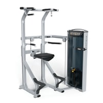 Matrix Fitness | Versa Serie | Chin/Dip Assist (VS-S601P) aus Studioauflösung | Iced Silver | 2017