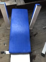 Dr. Wolff - Lower Abdominal Trainer 345 (abdominal muscle trainer) (blue-white)