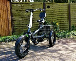 Electric Tricycle Fatbike Chair Wheel Full Suspension Differential E Bike Cruiser Giant