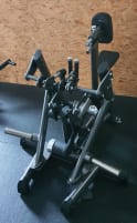 Rowing machine Sygnum Dual 50mm plate holder with insertion aid