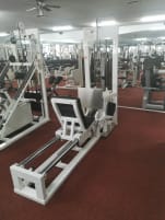 Gym80 Galaxy Sport 45° Beinpresse m. Steckgewicht + Plate Loaded Hackenschmidt liegende Beinpresse sitzend