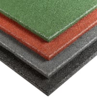 Gummiboden Rubber Tile Premium 1000 x 1000 x 20 mm - in verschiedenen Farben