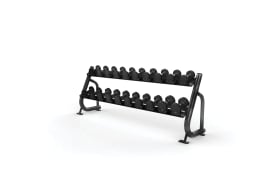 Matrix Fitness | Magnum Serie | 10-Paar Hantelständer | Black Matte | 2015 | Neuware!