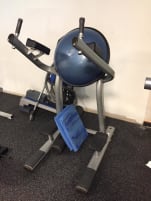 Life Fitness/ Bauch/Roman Chair (mit Gebrauchsspuren aber reparierbar)