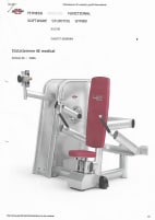 9 pieces of equipment - Used 4E Gym80 Medical circuit