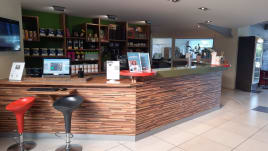 Complete counter and refrigeration system