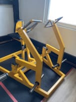 Latruder machine with chest support (7L) / Dual back pull machine je 650€