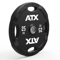 ATX® Polyurethan 4-Grip Hantelscheiben 50 mm – Premiumqualität von 1,25 kg bis 25 kg