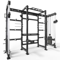 ATX® Cable Cross Rack with 2 x 90 kg plug-in weights and many extras