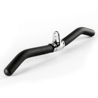 Hollow handle, slightly curved, coated, approx. 51 cm