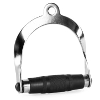 One-handed handle with ergo rubber grip