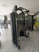 L+K Sportgeräte E-Line Series a Professional Multistation V Format Functional Trainer Multi Station Top condition