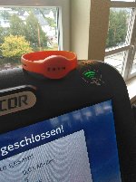 Gebrauchte Crosstrainer "Precor EFX800" mit "P82" Konsole 2stk