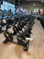Technogym Recline Excite 1000 LED Recumbent Bike – Commercial Cardio Equipment