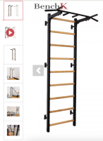 Wall bars Benck K with pull-up bar